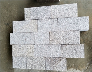 G648 Chinese Shrimp Red Granite Flamed Pavers