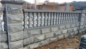 G654 China Black Granite Polished Baluster