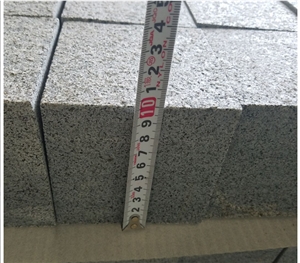 G654 Chinese Black Granite Flamed Pavers