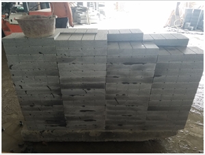 G654 Chinese Black Granite Surface Flamed Pavers