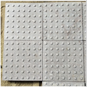G666 Red Granite Sandblasted Blind  Paving Stone
