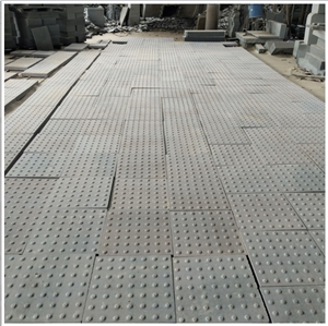 G666 Red Granite Sandblasted Blind  Paving Stone