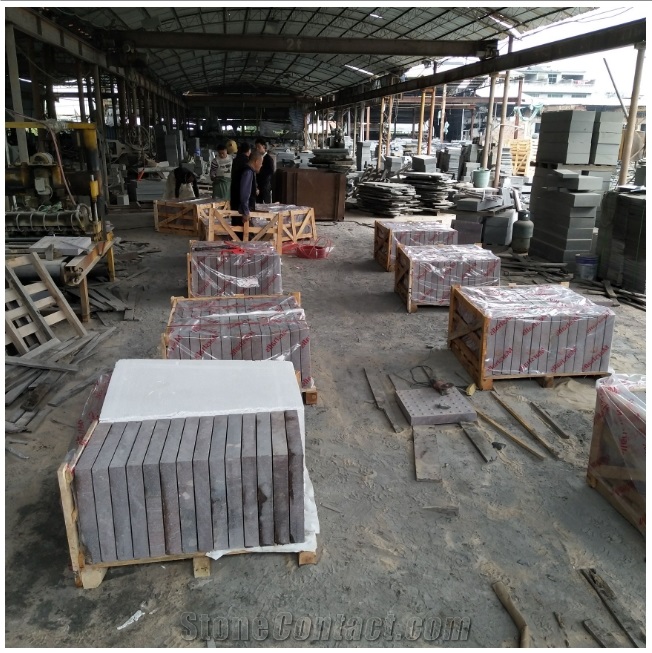G666 Red Granite Sandblasted Blind  Paving Stone