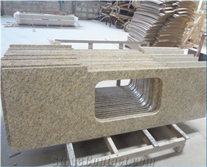 Giallo Imperial & New Venetian Gold Countertops