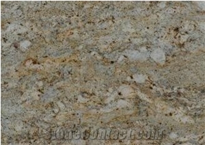 Giallo Ornamental Yellow Granite Polished Tiles