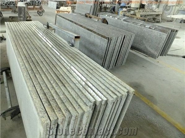 Giallo San Francisco Real Granite Kitchen Worktops