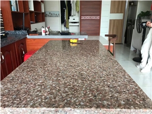 High Quality Green Terrazzo Tiles Stone Artificial  Polished