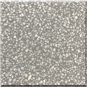 Wonderful Grey Terrazzo Tiles Artificial Stone Polished