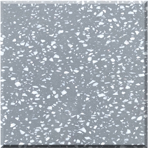 New Grey Terrazzo Tiles Artificial Stone