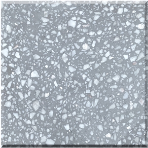New China Grey Terrazzo Tiles Artificial Stone