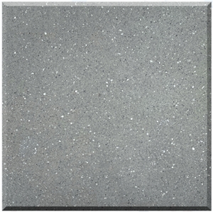 New Dark Grey Terrazzo Tiles Artificial Stone Polished