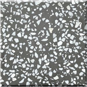 New Premium Grey Terrazzo Tiles Artificial Stone