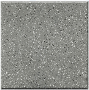 Beautiful Grey Terrazzo Slabs Artificial Stone