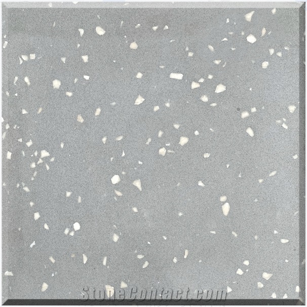 Hot Sale New Grey Terrazzo Tiles Artificial Stone