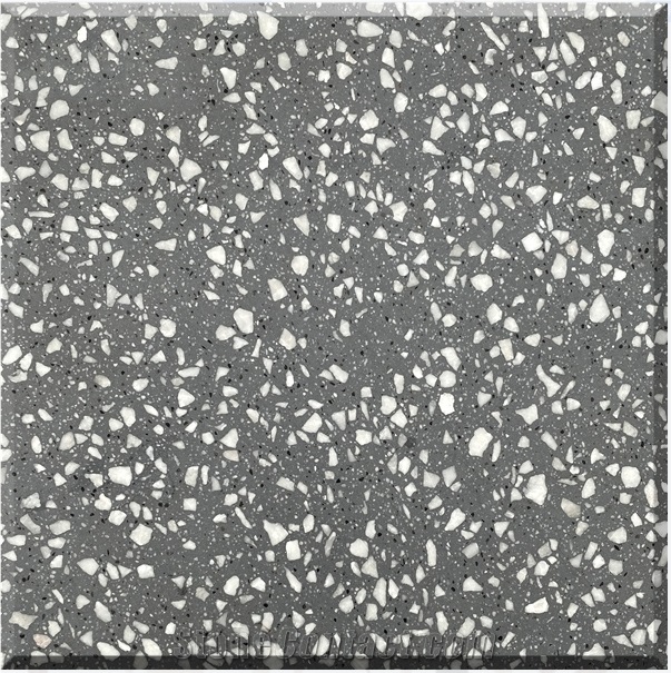 Wonderful China Grey Terrazzo Tiles Artificial Stone