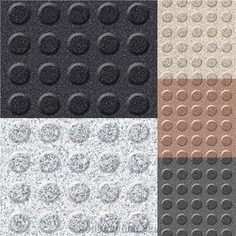 H66l103 Artificial Stone Pink Granite Texture Ceramic Tiles
