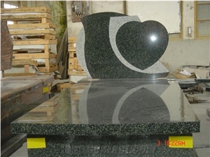 Hassan Green Granite Polished Custom Monuments