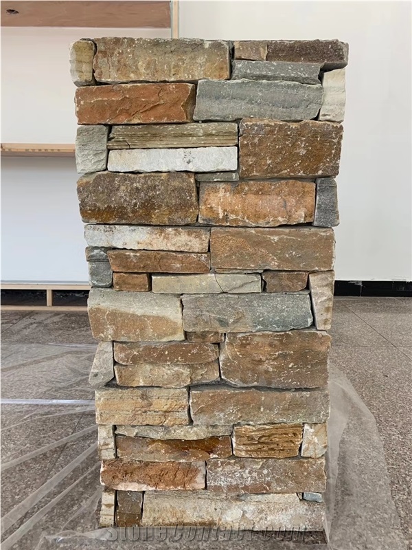 Hebei Multicolor Stone Rusty Slate & Panel Veneer