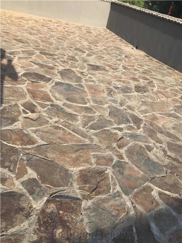 Hebei Multicolor Stone Rusty Slate & Panel Veneer