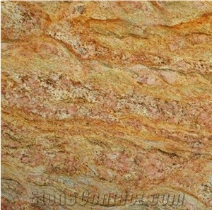 Imperial Gold Granite Polished Kitchen Countertops