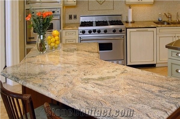Indian Juparana Granite Polished Kitchen Worktops