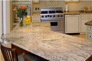 Indian Juparana Granite Polished Kitchen Worktops Indian Juparana Granite Polished Kitchen Worktops