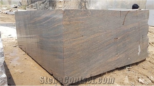 Indian Juparana Multicolor Granite Blocks & Rocks