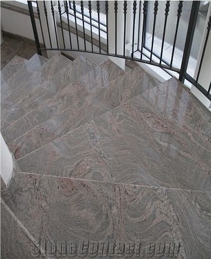 Indian Juparana Multicolor Granite Polished Slabs