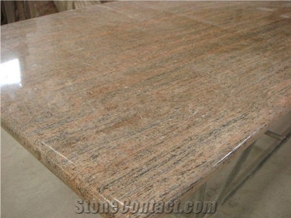 Ivory Raw Silk Granite Beige Polished Countertops