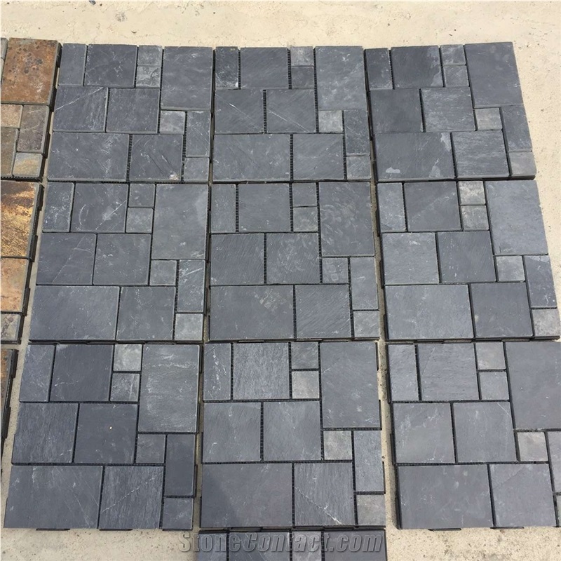 Jiangxi Black Slate Feature Wall Cultured Stone