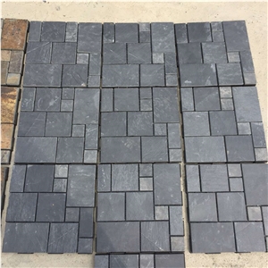 Jiangxi Black Slate Feature Wall Cultured Stone