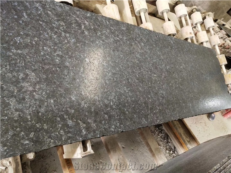 Lundhs Ocean Norway Blue Granite Leather Slabs