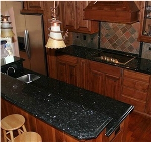 Lundhs Ocean Norway Blue Granite Leather Slabs