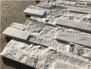 Marble Ledger Panel Cultured Stacked Stone Veneer