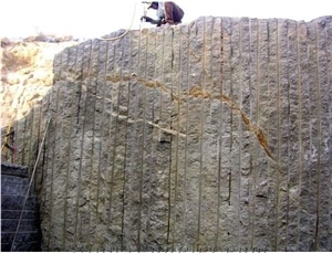 Marron Bahia Brazil Purple Granite Blocks & Rocks