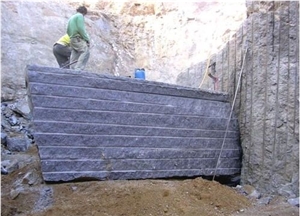 Marron Bahia Brazil Purple Granite Blocks & Rocks