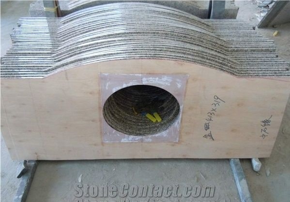 Mary Gold Brown Granite Polished Countertops