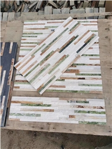 Mixed Color Quartzite Feature Wall Culture Stone