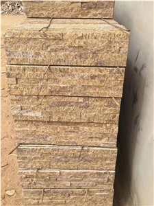 Mixed Color Quartzite Feature Wall Cultured Stone