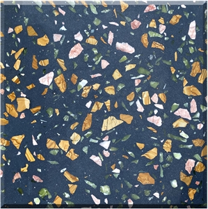 Beautiful Multicolor Terrazzo Tiles Artificial Stone