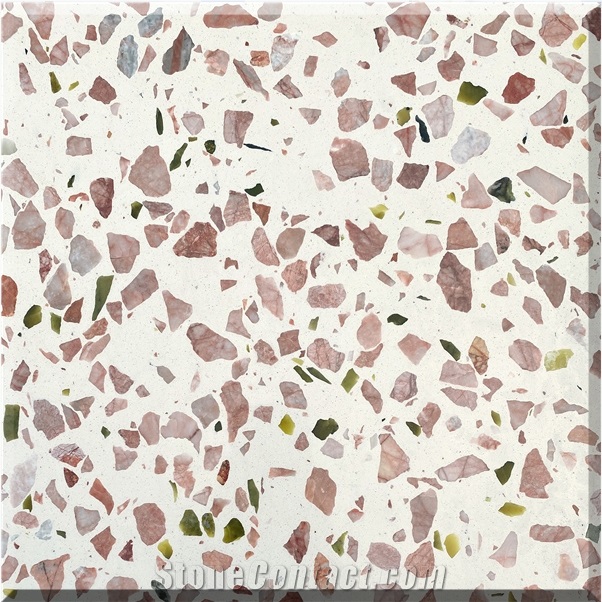 Multicolor Terrazzo Tiles Artificial Stone