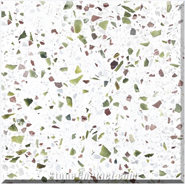 Hot Sale Multicolor Terrazzo Slabs Artificial Stone