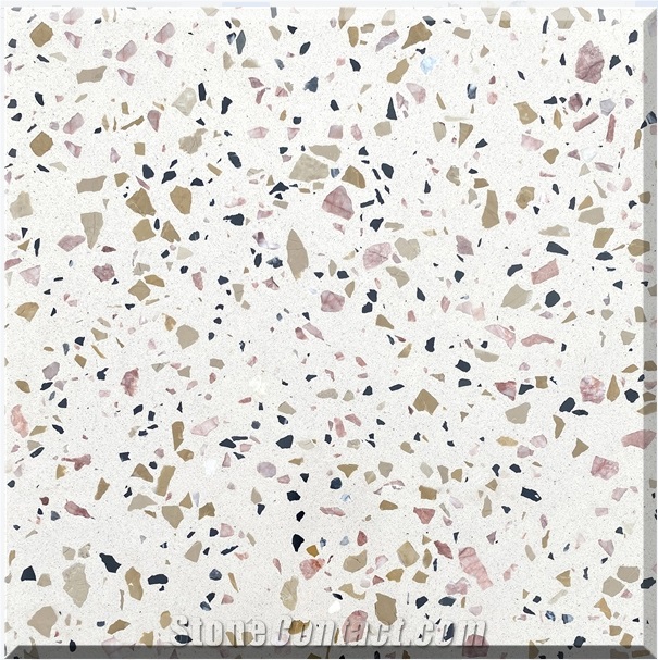 Multicolor Terrazzo Tiles China Artificial Stone