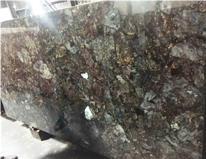 Natural Labradorite Blue Semiprecious Stone Slabs