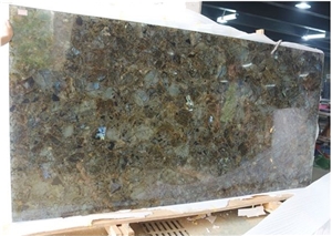 Natural Labradorite Blue Semiprecious Stone Slabs
