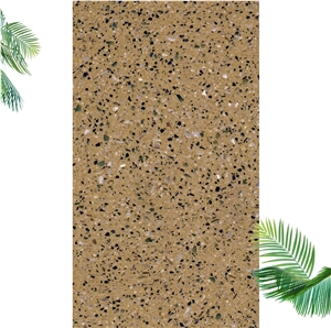 New Brown Terrazzo Tiles China Artificial Stone
