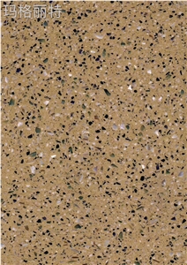 New Brown Terrazzo Tiles China Artificial Stone