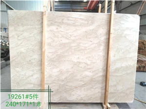 Oman Cream Light Marble Polished Tiles & Slabs