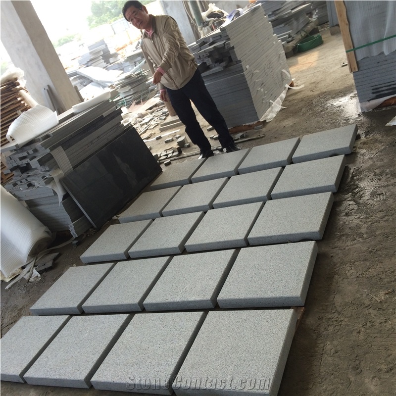 Padang Black G654 Granite Paving Tiles Cobble&Cube