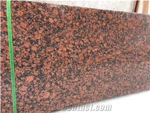 Polished Karelia Red Granite Slabs Tiles Flooring